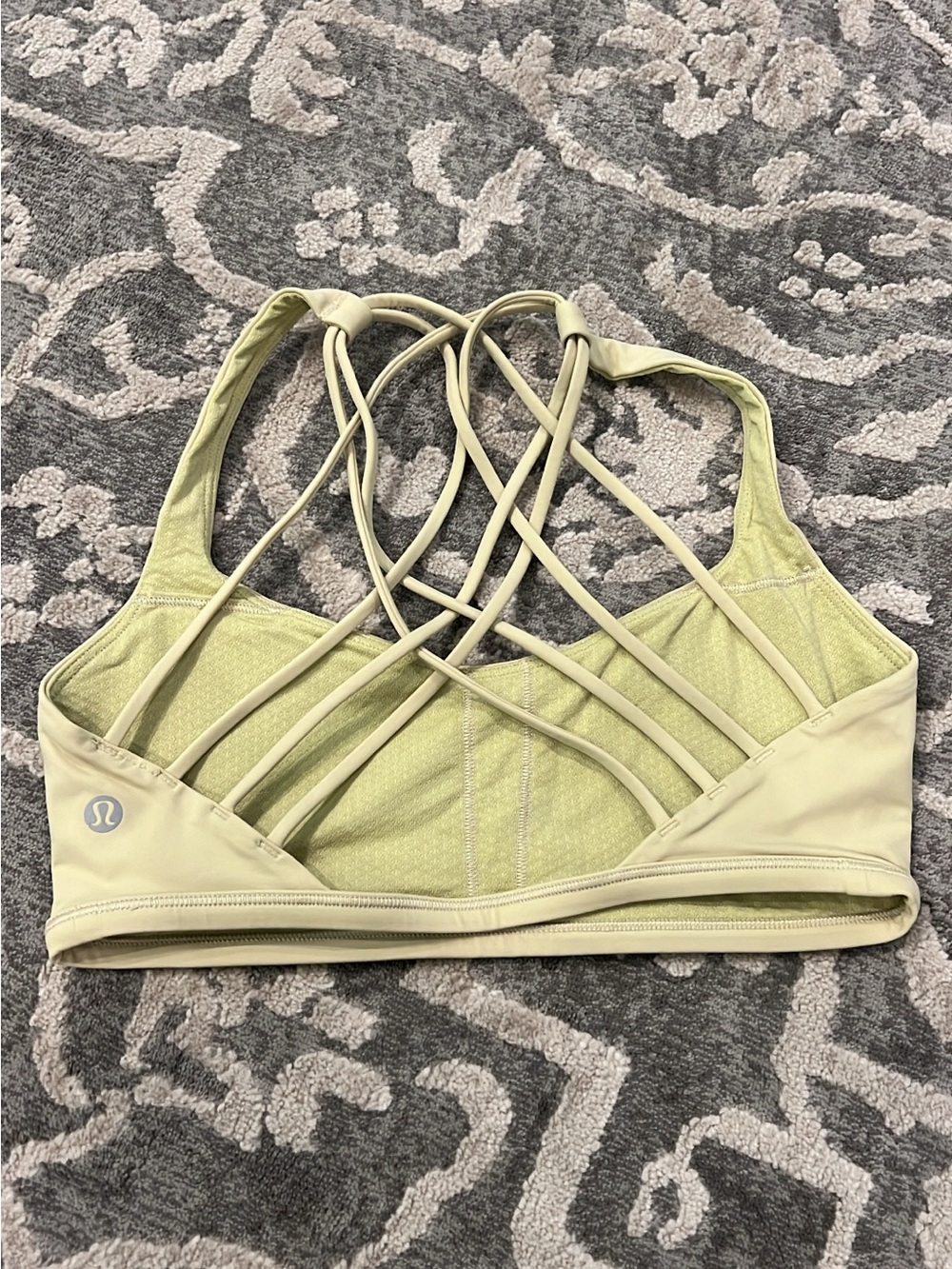 lululemon athletica Strappy Crisscross Sports Bra - Light Green